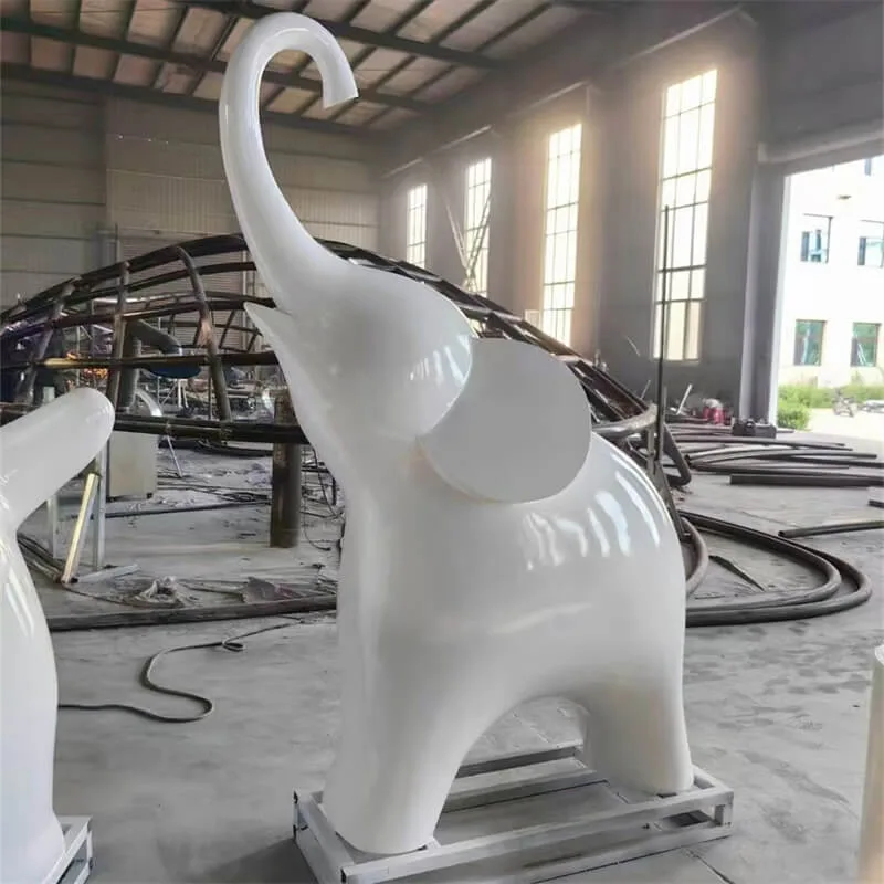 FRP Elephants Statues, Sculptures Ornaments | Outdoor – custom retail display image 23