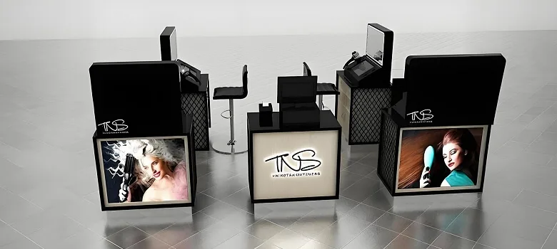 Mall Kiosks For Sale | Custom Design | Benson Display – custom retail display image 16