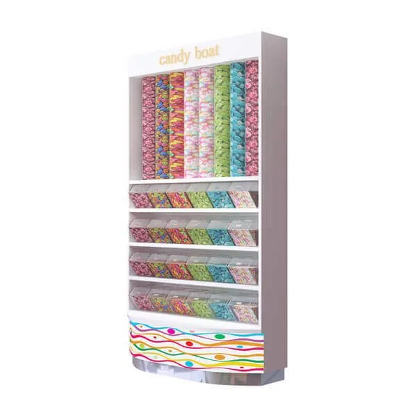 Candy Display Cabinet | Candy Wall Display – custom retail display image 1