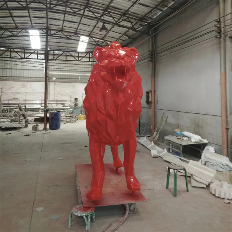 Geometric Animal Sculptures For Sale – custom retail display image 13