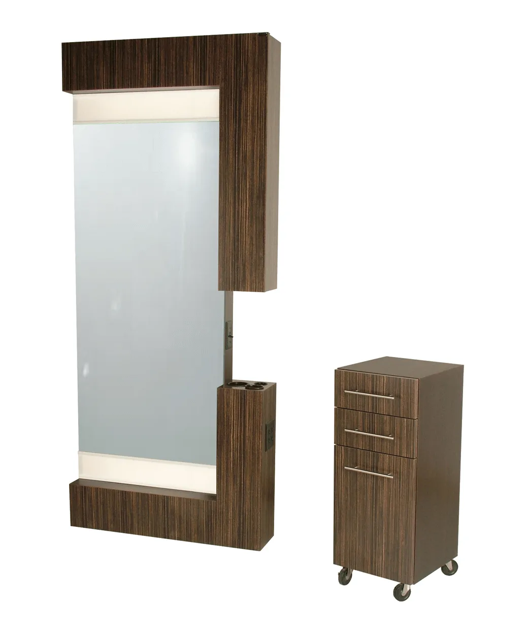 Wall Mounted Floating Salon Styling Stations For Sale – custom retail display image 14