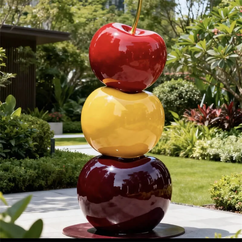 Large Fiberglass Cherry Sculpture Statues For Sale | Outdoor – custom retail display image 22