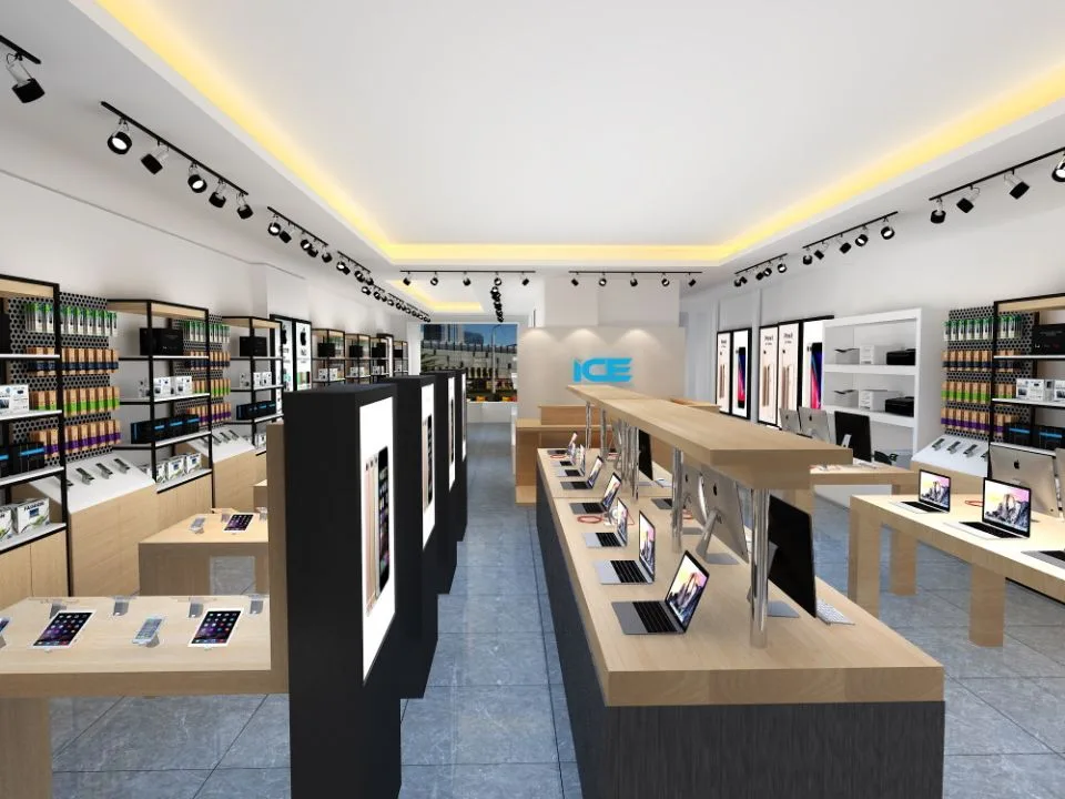 Computer Shop Design Store Displays – Stylish and cool computer store design computer display rack & display stand in hot sal