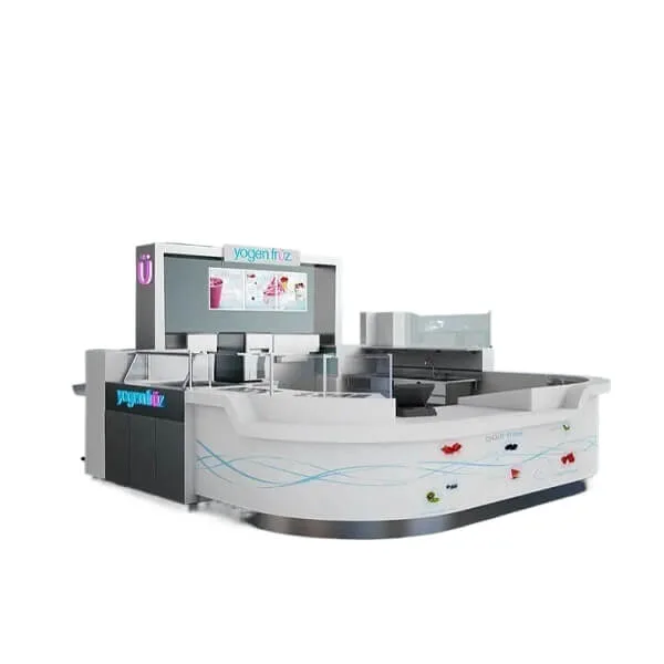 Food Kiosk | Mall Snack Food Stall For Sale – frozen yogurt kiosk image 4