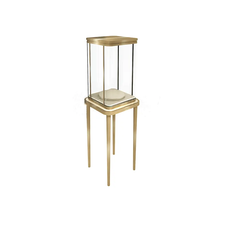 48X48X160CM Luxury Display Showcase Jewelry Tower Display Stand On Sale — view 2