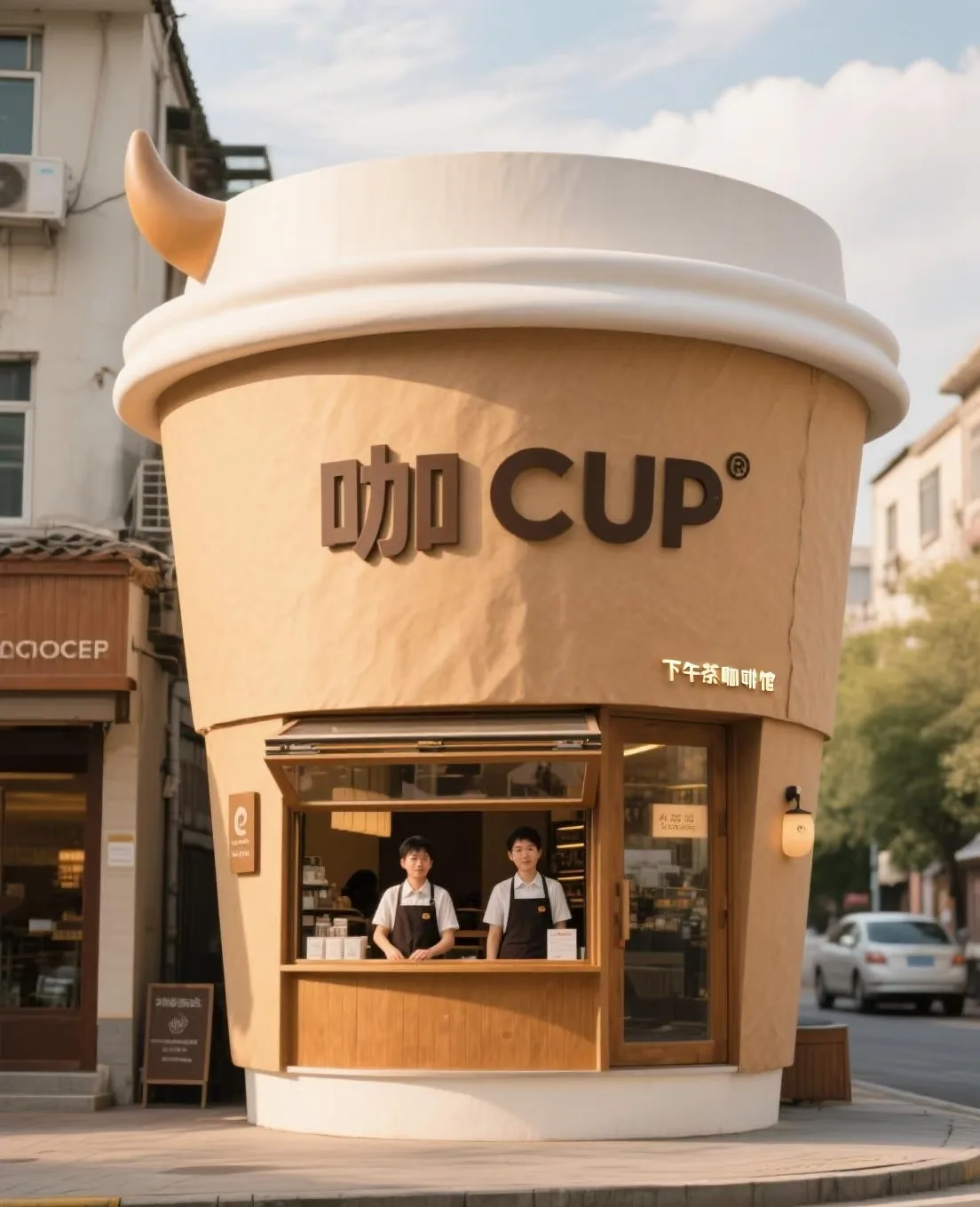 Coffee Carts For Sale | Mobile Coffee Stand – custom retail display image 26