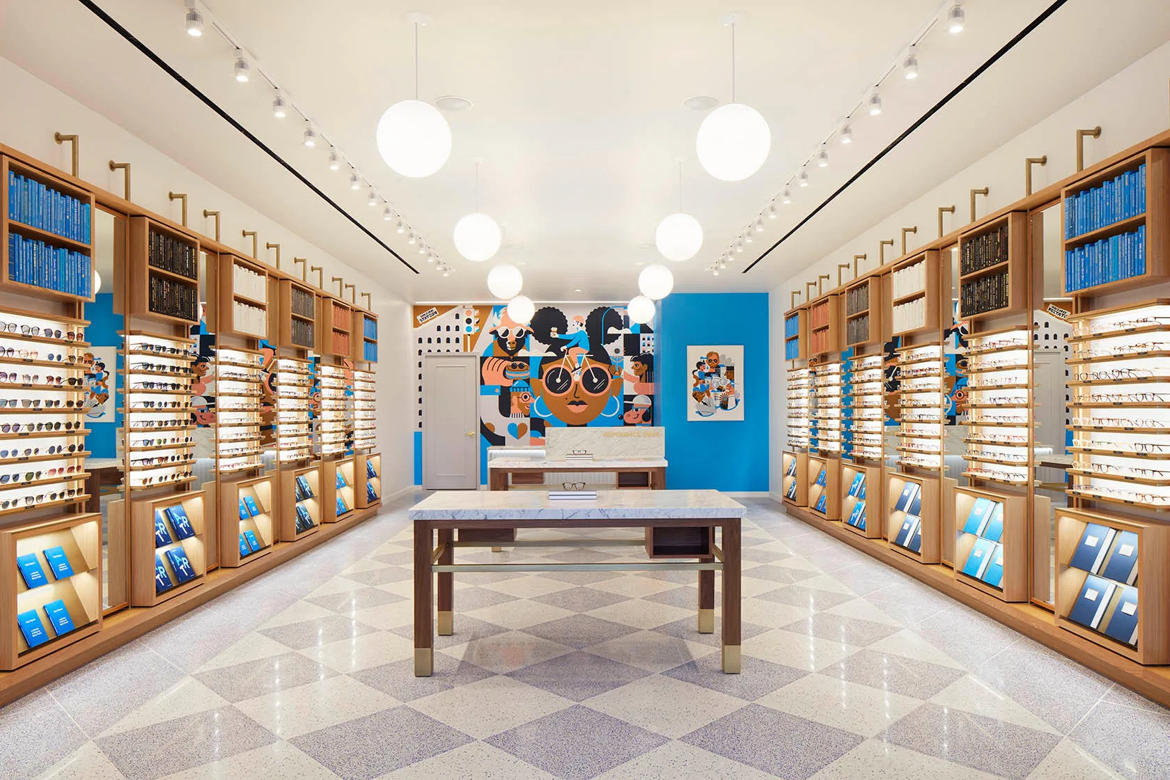 Sunglasses Shop Design, Displays Decoration – custom retail display image 1