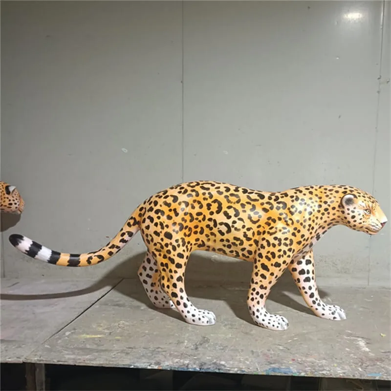 Cheetah Leopard Statues, Sculptures For Sale – custom retail display image 10