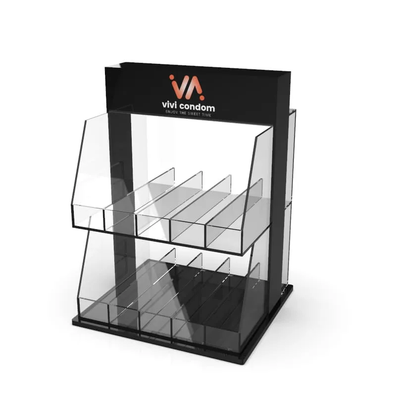 Acrylic Display Stands | Custom Clear Perspex Display Risers,Pedestals Racks – custom retail display image 39