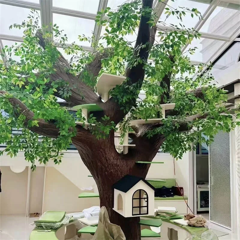 Large Artificial Trees Plants For Restaurants, Cafes Malls – custom retail display image 34
