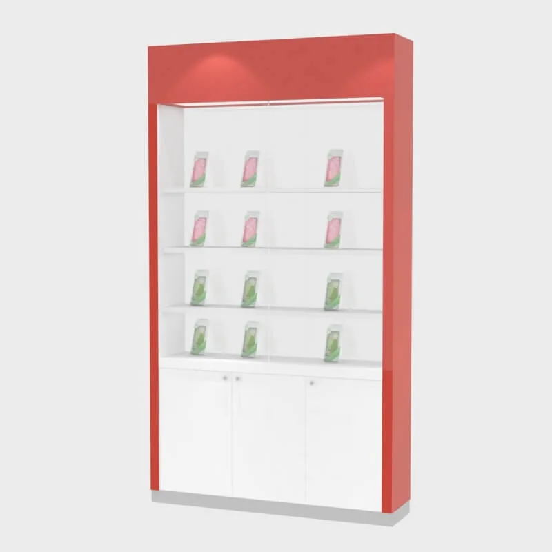 Mobile Phone Display Cabinets Glass Cases – custom retail display image 1