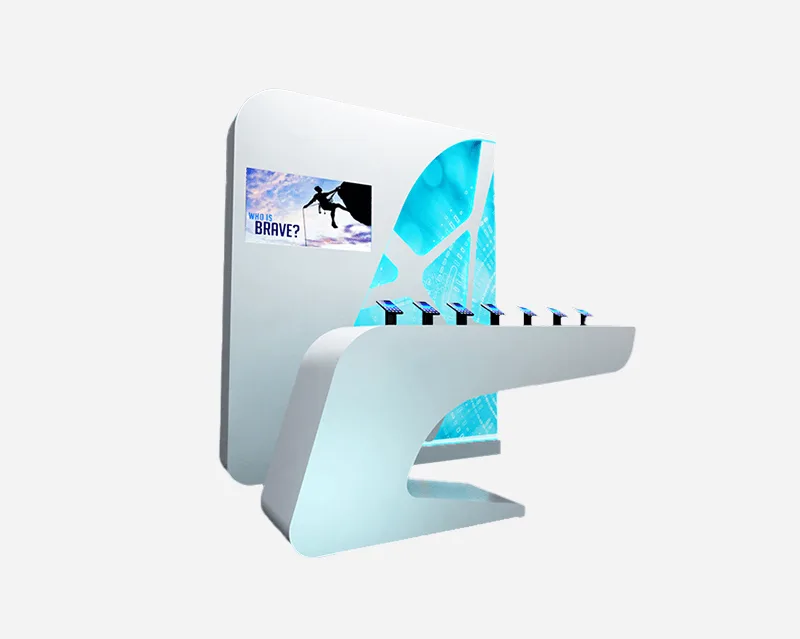 Apple Store Tables | Mobile Phone Display Tables – custom retail display image 1