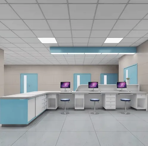 Modern Reception Desks, Counters Tables – custom retail display image 13