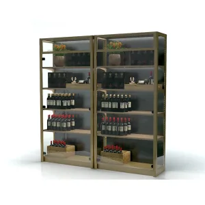 modern wine cabinet Wine Display Cabinets For Bars Restaurants | Wood Glass – custom retail display image 82