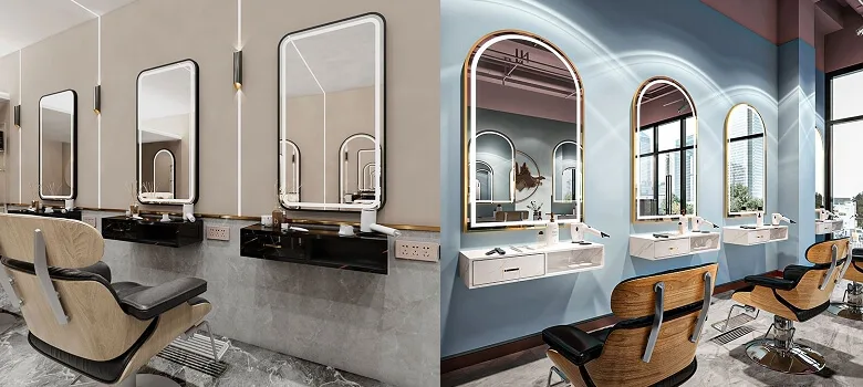 Styling Stations | Barber Salon Stations For Sale – custom retail display image 11