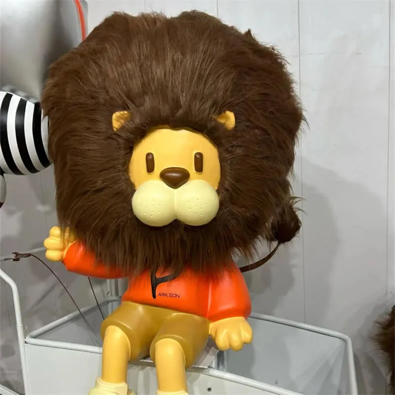 Large Lion Statues Sculptures For Garden Decor – custom retail display image 23