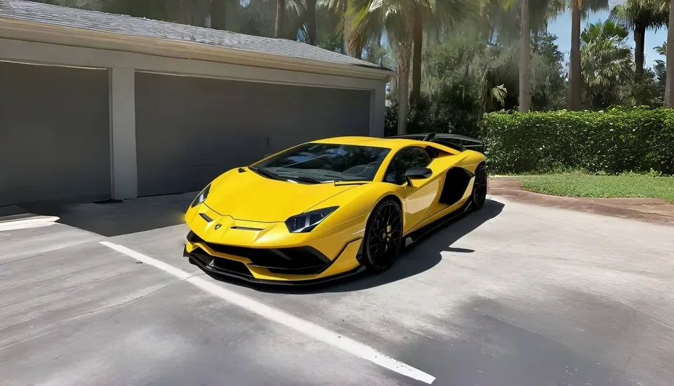 Car Fiberglass Models & Sculptures Life Size Car Models Sculptures For Outdoor Decoration – custom retail display image 1