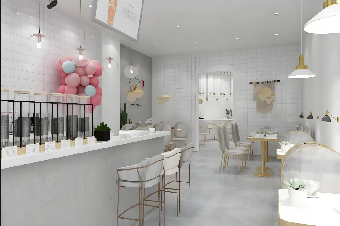 Bubble Tea Shop Design, Counters Furniture – Bubble Tea Shop Interior Design & Decorations image 17