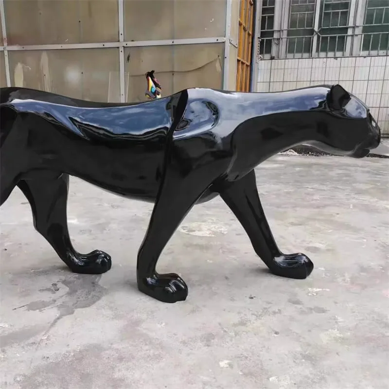 Cheetah Leopard Statues, Sculptures For Sale – custom retail display image 6