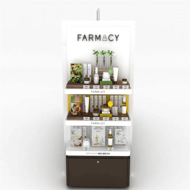 Cosmetic Display Shelf | Makeup Display Rack For Retail Store – custom retail display image 84