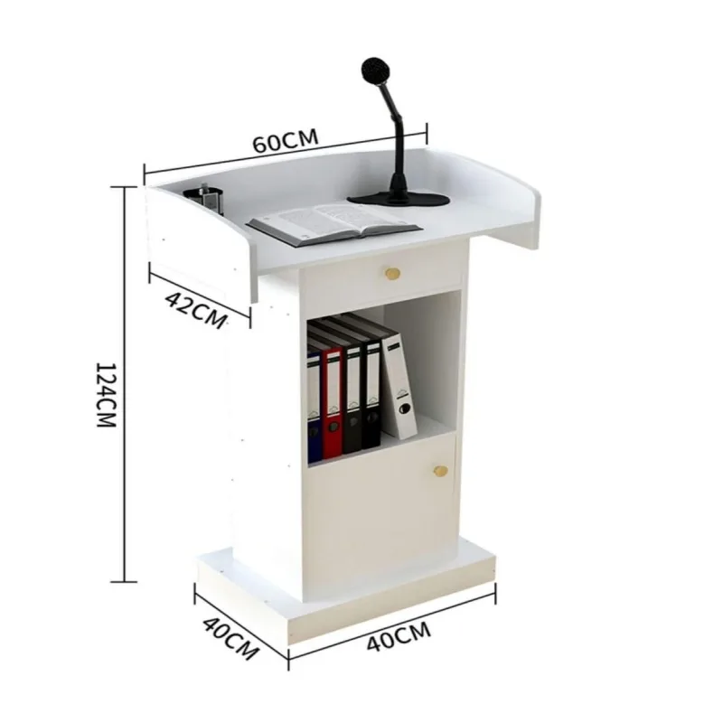 Modern Reception Desks, Counters Tables – custom retail display image 161
