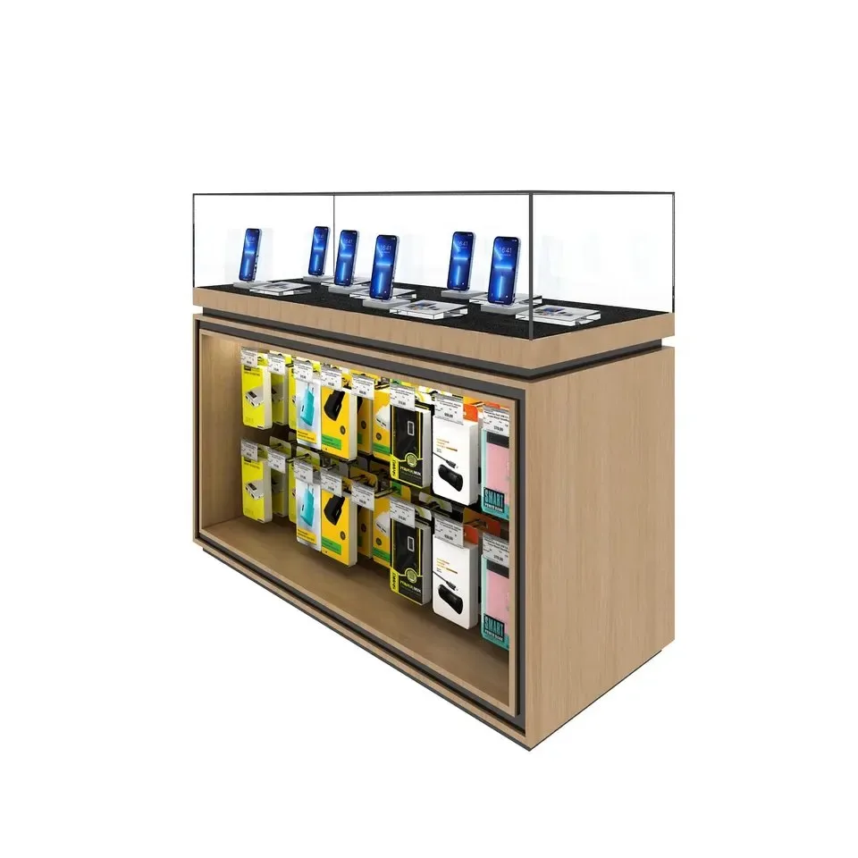 Mobile Shop Counters | Phone Display Cases For Sale – custom retail display image 35