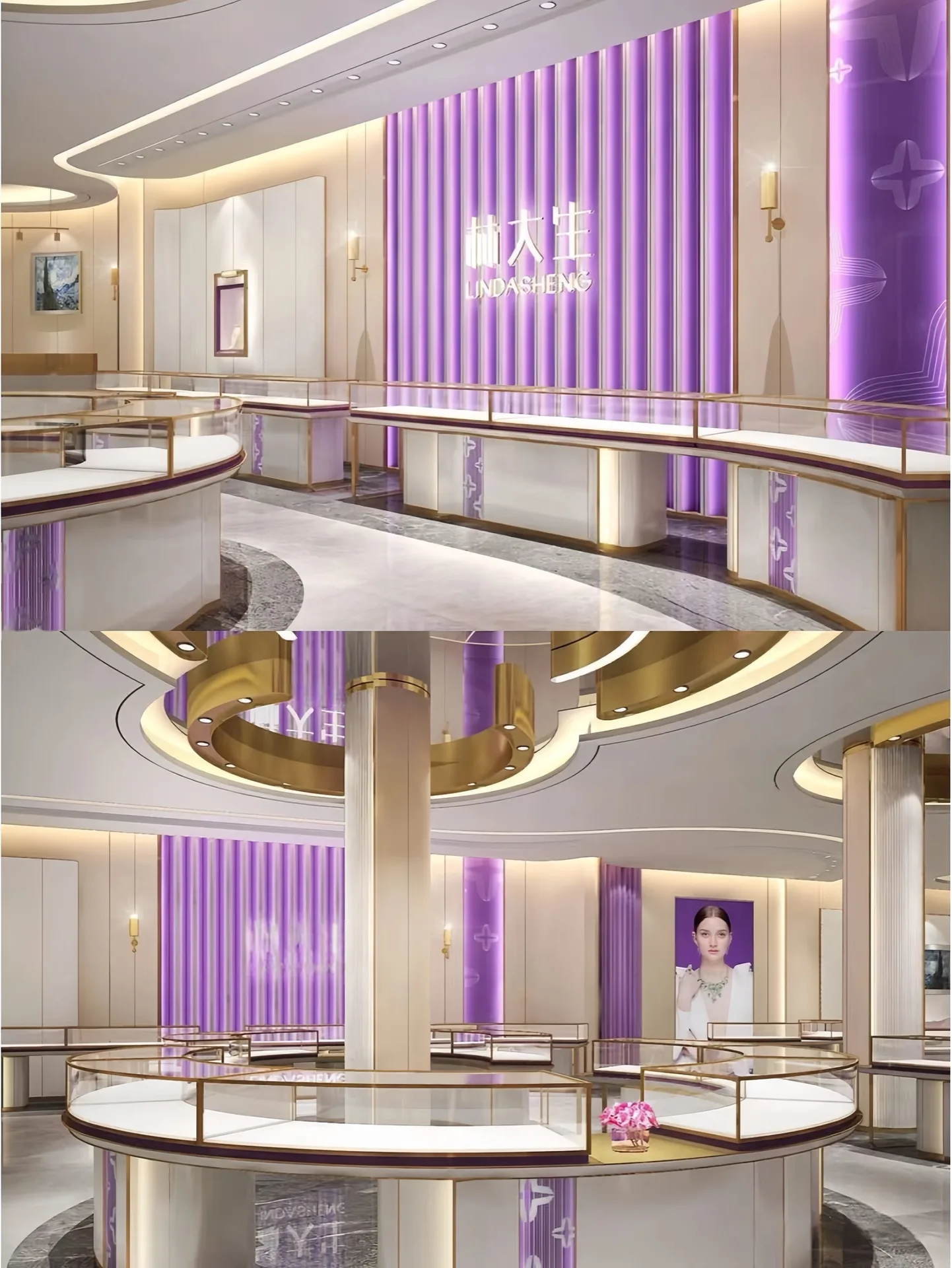 Jewelry Display Cabinets For Shops – custom retail display image 33