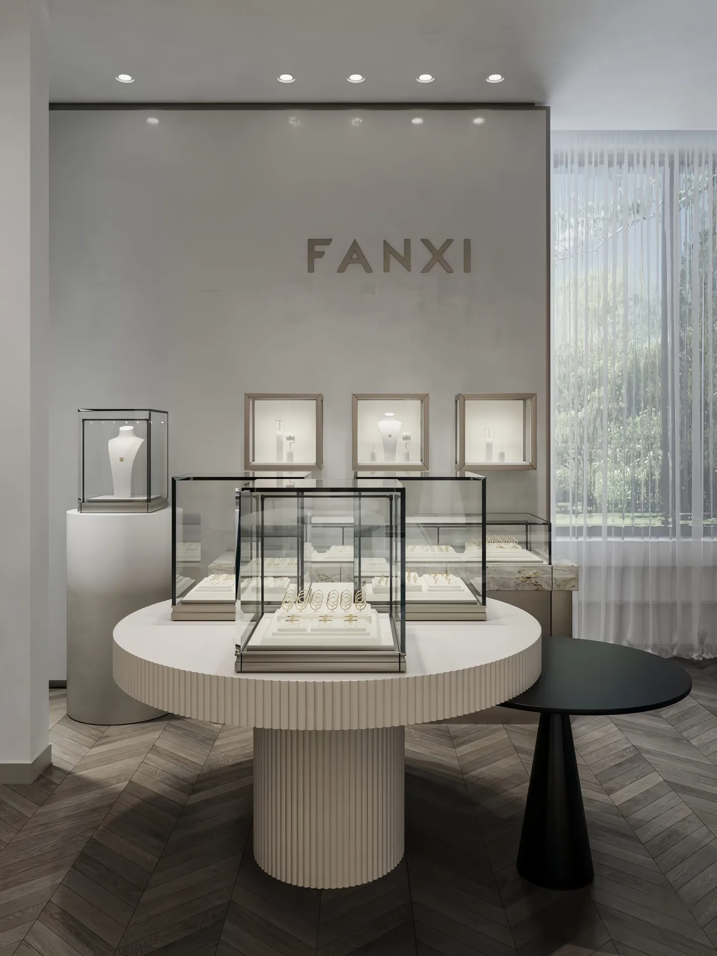 Jewelry Display Cabinets For Shops – custom retail display image 17