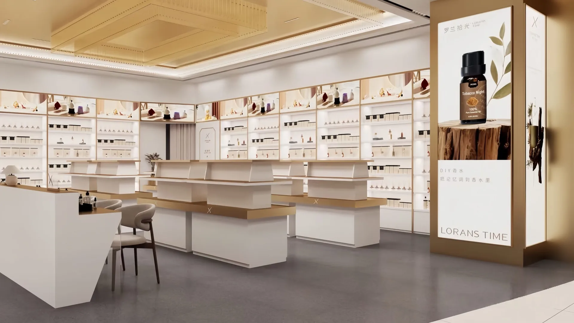 Perfume Display Cabinets For Sale – custom retail display image 5