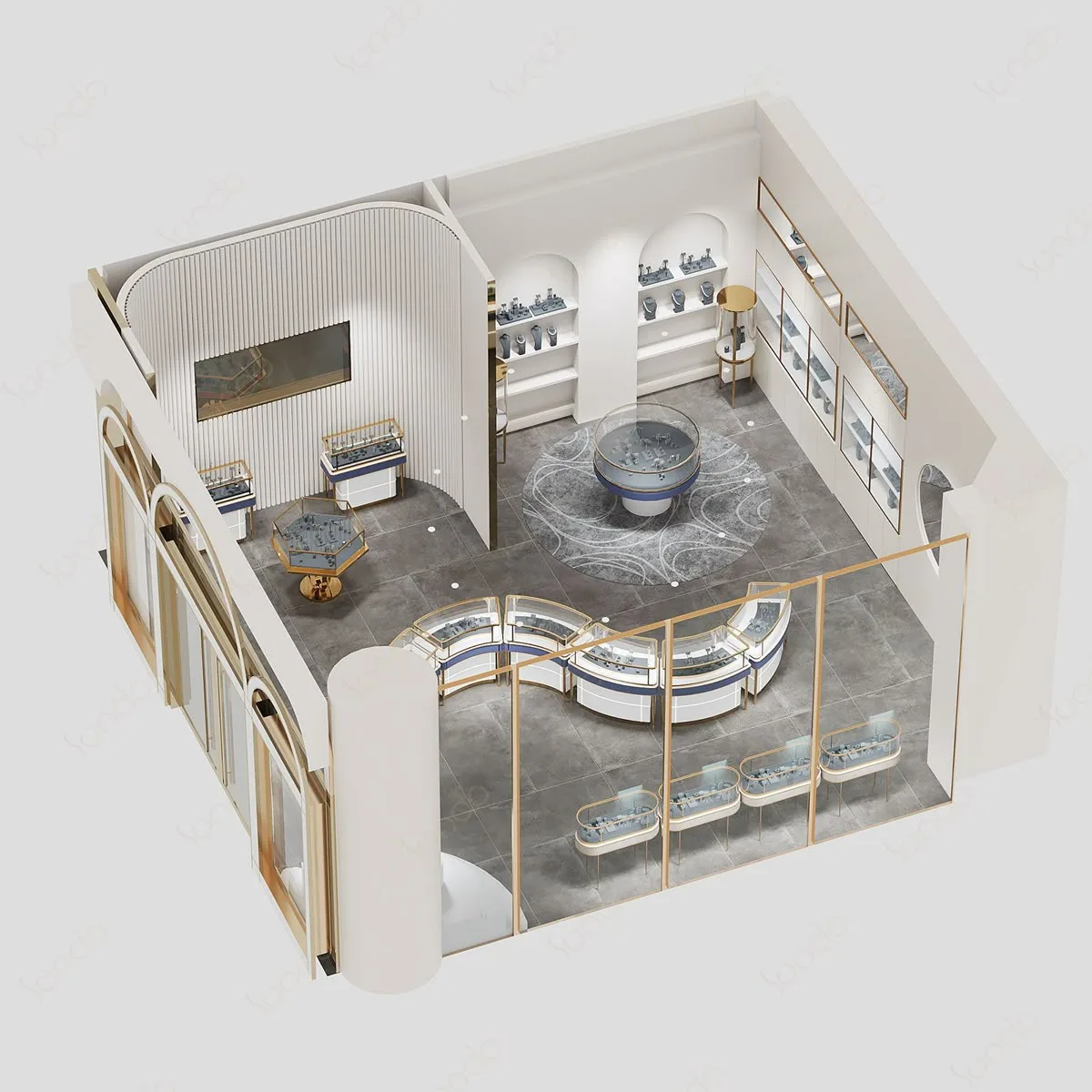 Jewelry Display Cases Showcases For Sale – custom retail display image 74
