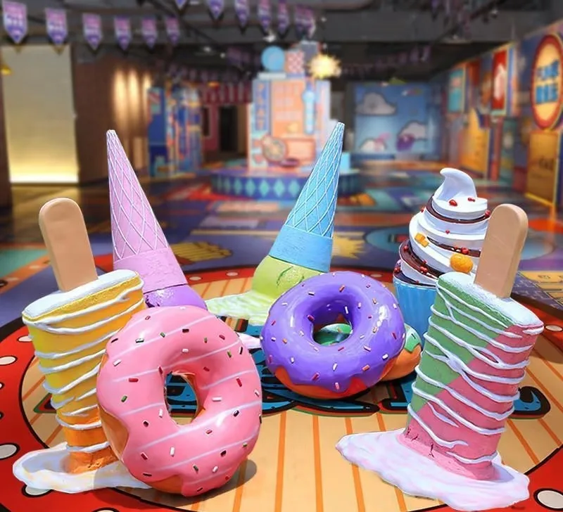 Gaint Ice Cream Props Statues | Fiberglass – custom retail display image 18