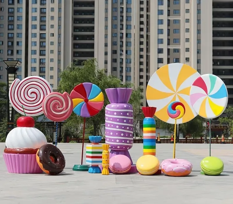 Gaint Ice Cream Props Statues | Fiberglass – custom retail display image 17