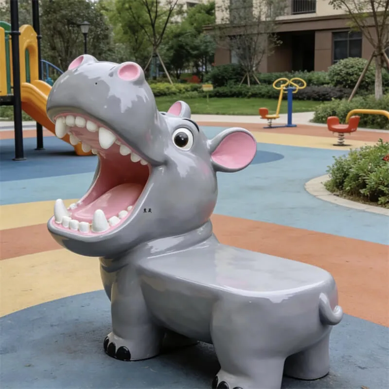 Garden Park Bench For Sale | Outdoor Fiberglass Bench Seat – custom retail display image 69