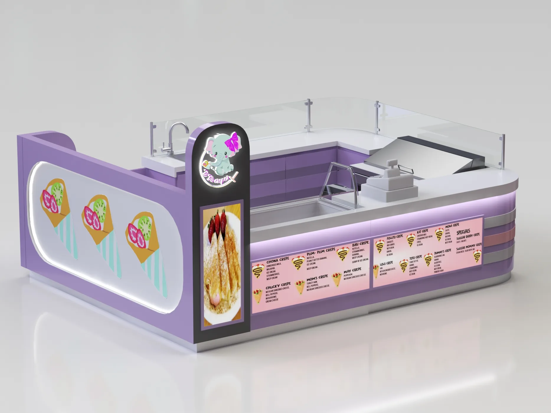 Crepe Kiosk – Latest Crepe Kiosk Design image 19