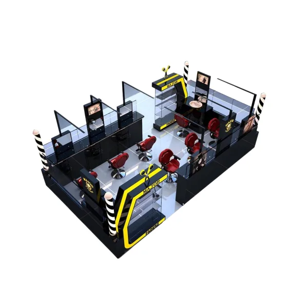 Beauty Salon Kiosks – Barber Shop In Mall image 1