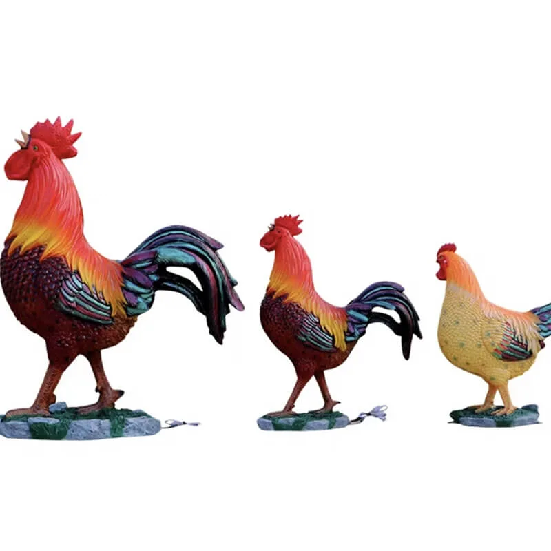 Chicken Sculptures Statues for Sale – custom retail display image 7