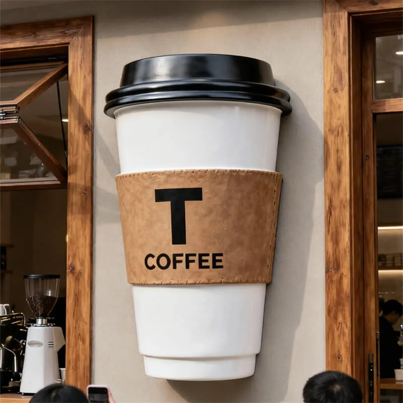 Custom Giant Coffee Cup Props For Sale – custom retail display image 20