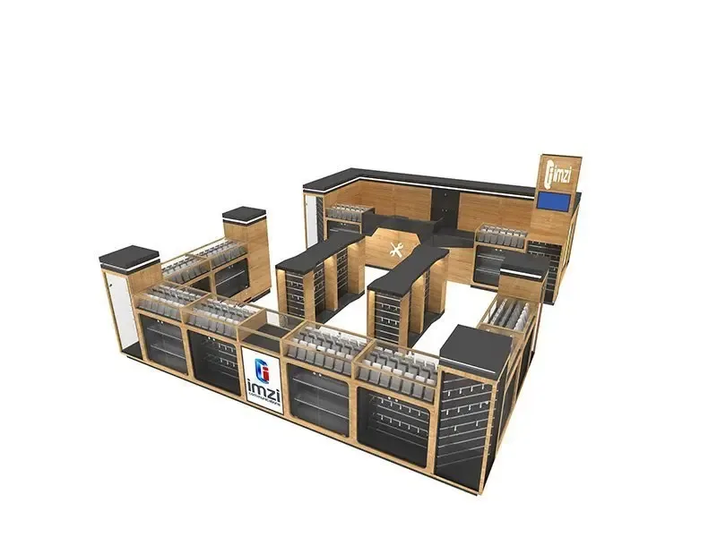 Cellphone Repair Kiosk Mobile Accessories Kiosk For Sale – custom retail display image 2