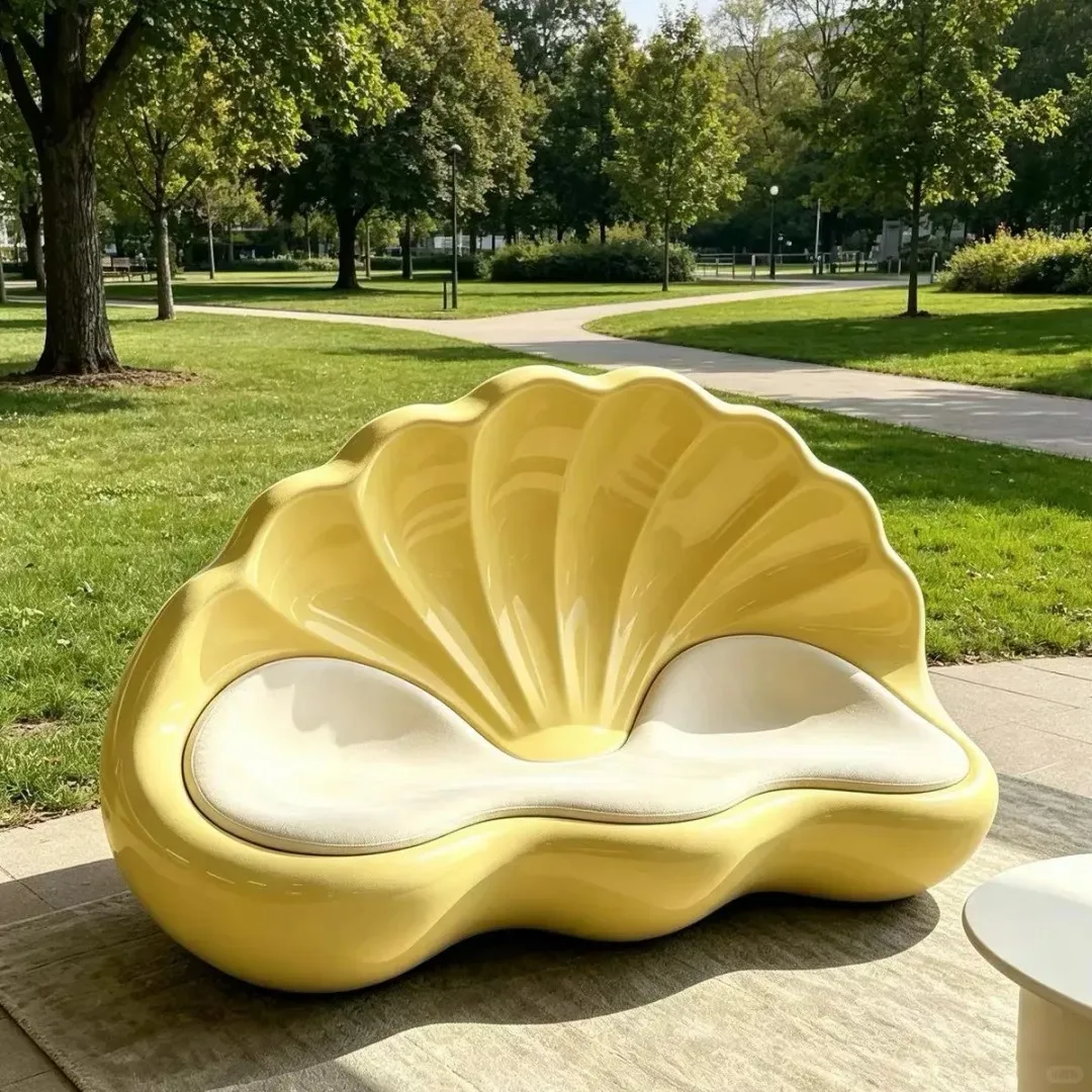Garden Park Bench For Sale | Outdoor Fiberglass Bench Seat – custom retail display image 33