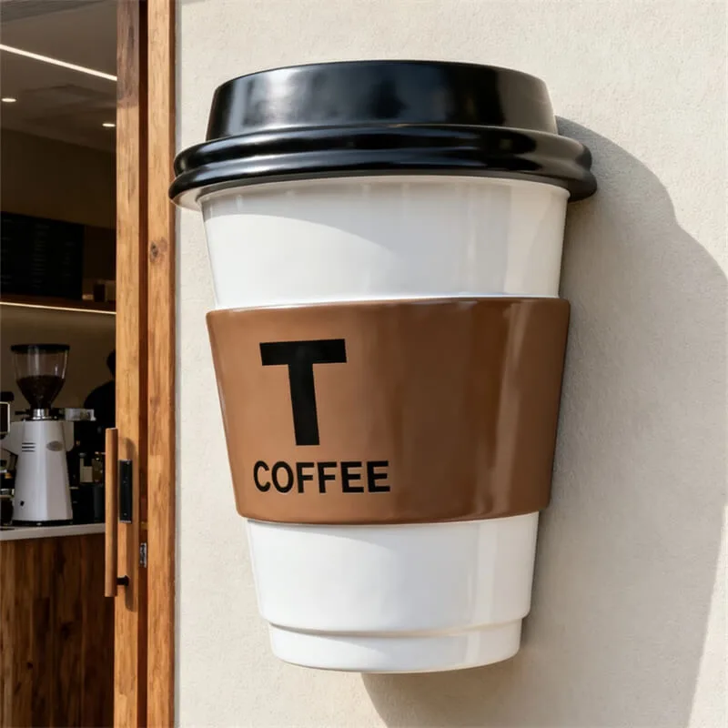 Custom Giant Coffee Cup Props For Sale – custom retail display image 21