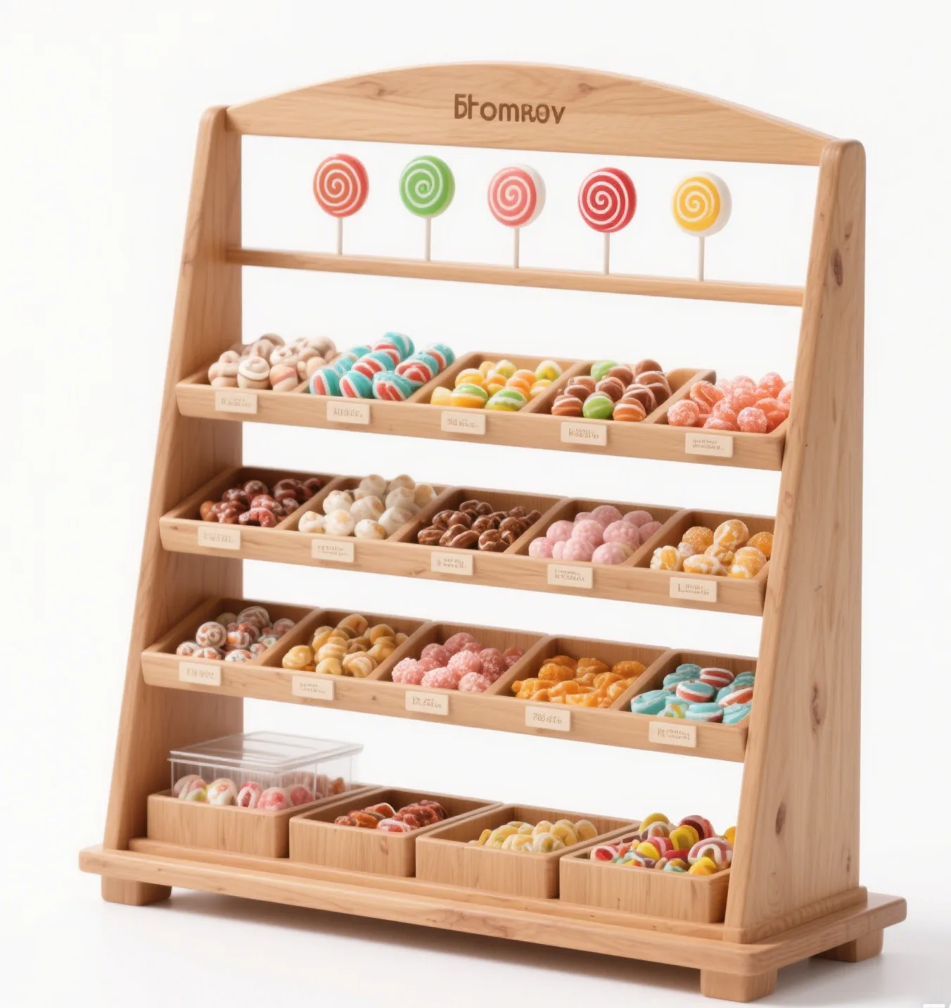 Candy Display Stands, Racks Tiers For Candy Shop Retail – custom retail display image 48