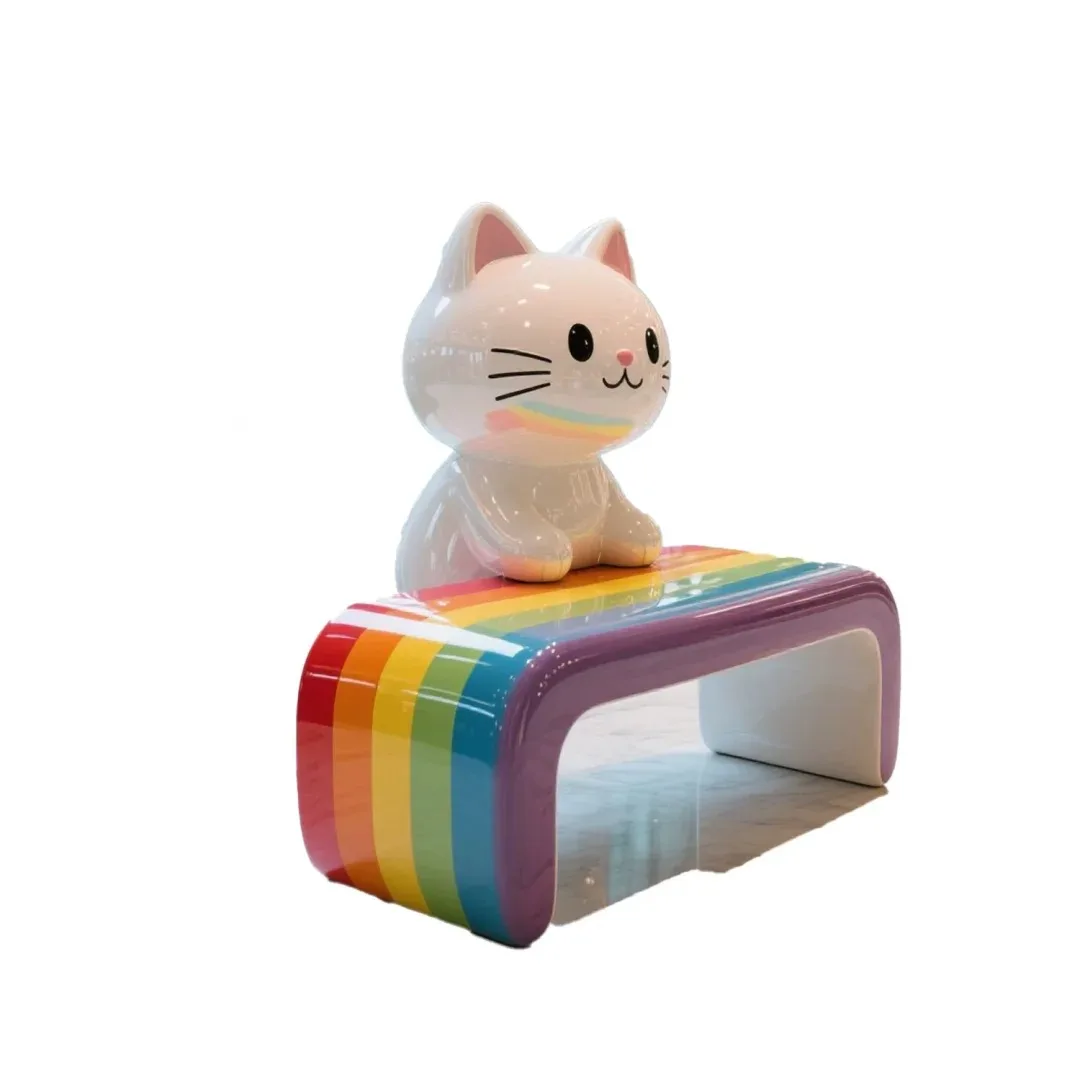 Shopping Mall Bench | Indoor FRP Bench, Chairs Seats – custom retail display image 26
