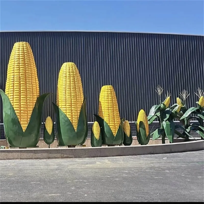 Fiberglass Corn Statues Sculptures For Sale – custom retail display image 22