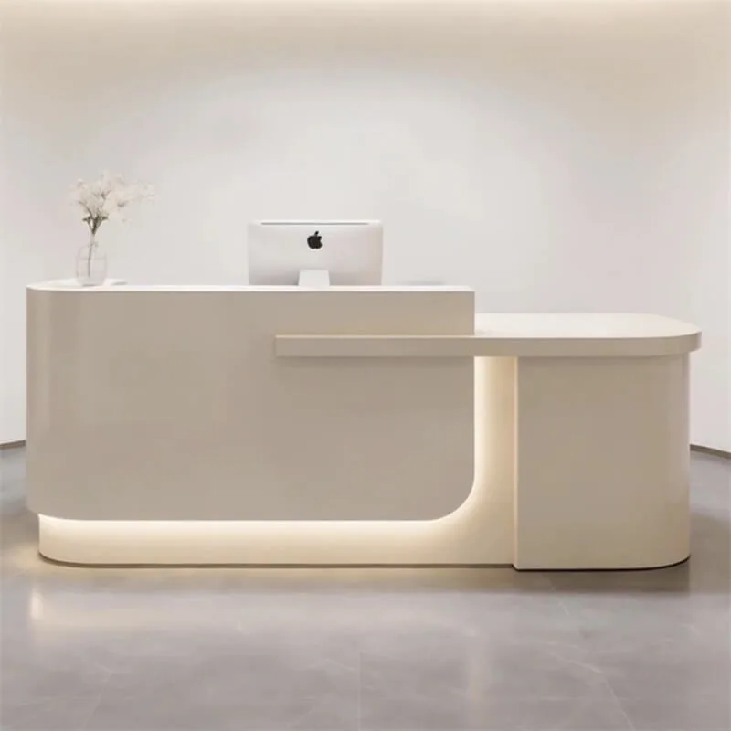 Custom Reception Desk, Counter Welcome Table For Sale – custom retail display image 9