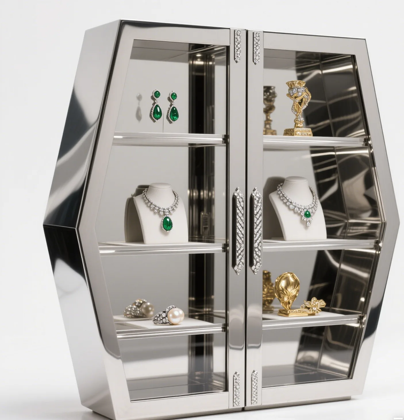 Stainless Steel Cabinets For Sale – custom retail display image 21