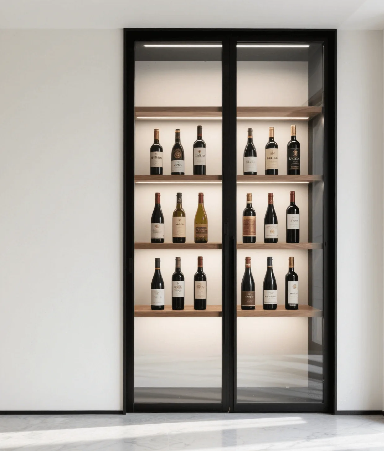 Wine Display Cabinets For Bars Restaurants | Wood Glass – custom retail display image 33