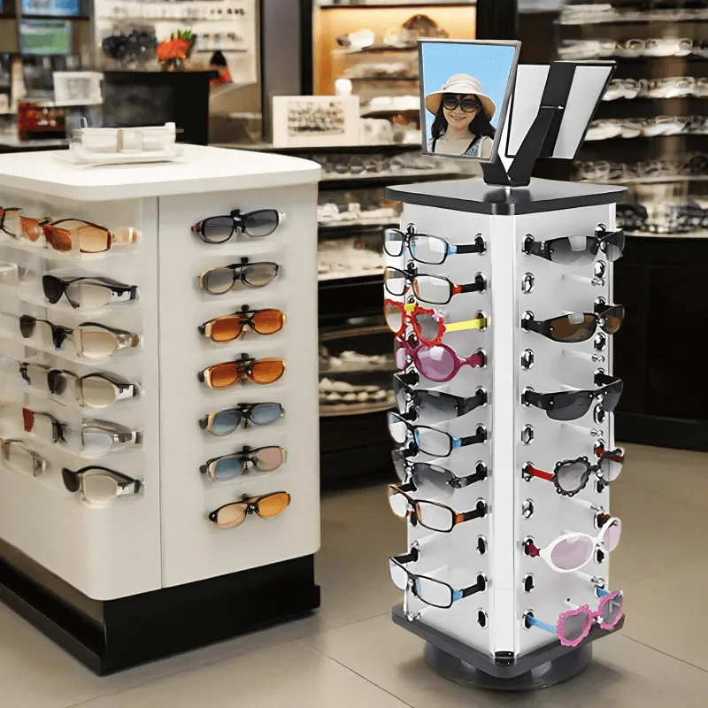 Optical Sunglass Display Cabinet | Eyewear Showcase – custom retail display image 5