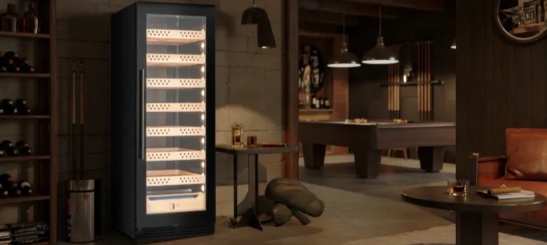 Custom Cigar Humidor Cabinets For Sale – custom retail display image 12