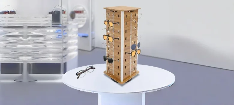 Countertop Eyeglass Displays | Free Standing Rotating – custom retail display image 4