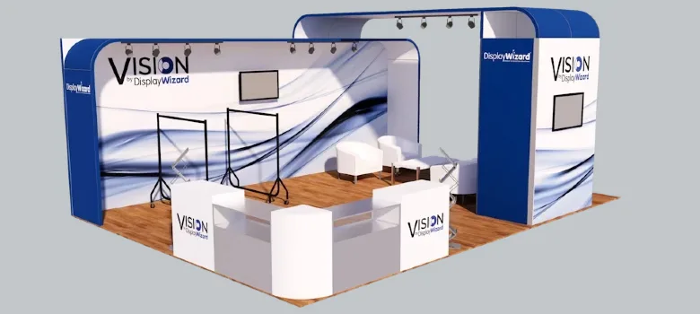 Pop-up Booth Stands | Modular Exhibit Displays – custom retail display image 2